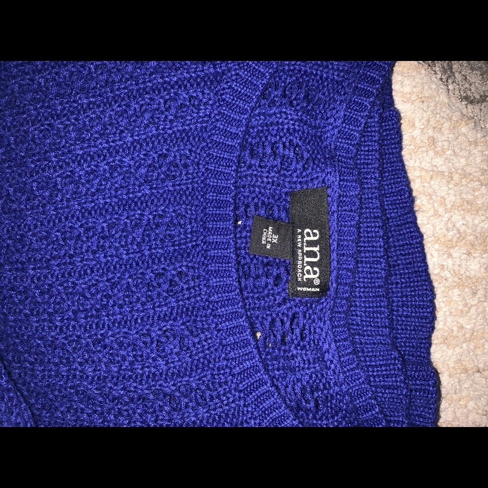 A.N.A plus size sweater
